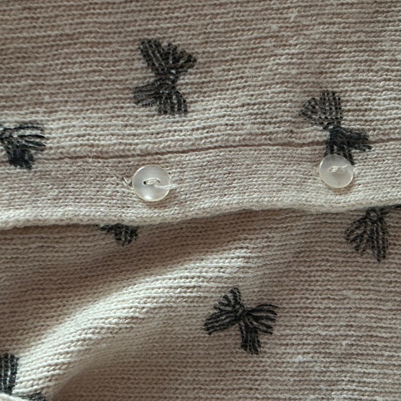 FREE SHIPPING 🎀🩷Forever 21 Floating Bows Cardigan 🎀🩷 - Picture 3 of 3